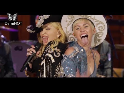 Profilový obrázek - Miley Cyrus ft. Madonna - Don't Tell Me/We Can't Stop