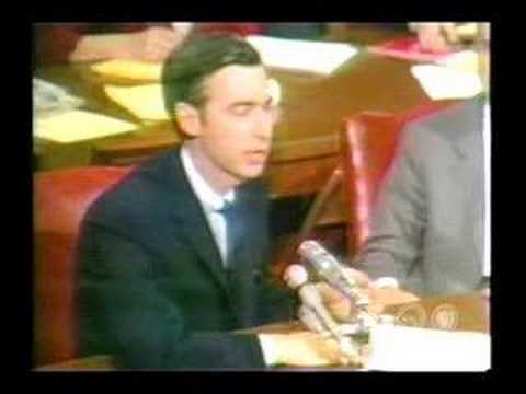 Profilový obrázek - Mister Rogers defending PBS to the US Senate