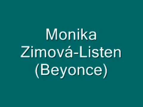 Profilový obrázek - Monika Zimová- Listen(Beyonce)
