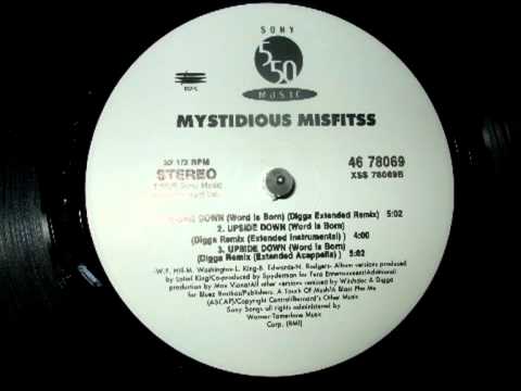 Profilový obrázek - Mystidious Misfitss - Upside Down (Lord Digga Remix Instrumental) (1995) [HQ]