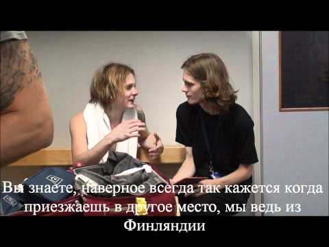 Profilový obrázek - Negative & Jonne Aaron interview in Saint-Petersburge 2011 Rus Subtitles