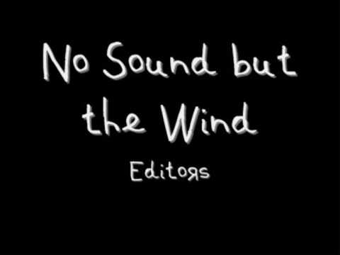 Profilový obrázek - No Sound but the Wind - Editors (Lyrics) (Studio Version)