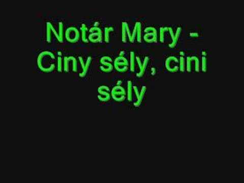 Profilový obrázek - Notar Mary-Ciny sély
