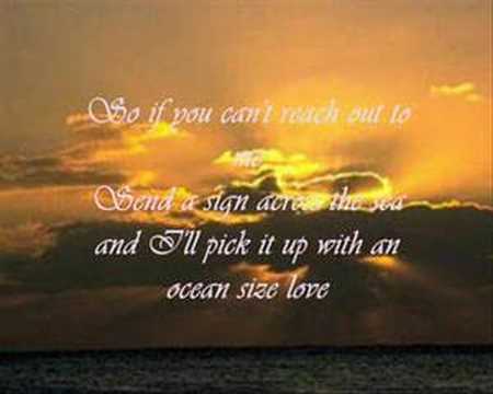 Profilový obrázek - Ocean Size Love by Leigh Nash (with lyrics)