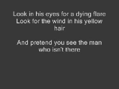 Profilový obrázek - Oren Lavie - The Man Who Isn't There (lyrics)