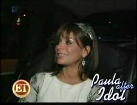 Profilový obrázek - Paula Abdul on ET after Idol