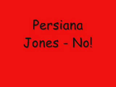 Profilový obrázek - Persiana Jones - No!