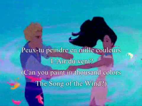 Profilový obrázek - Pocahontas - Colors of the Wind [French European] with Subs & Trans