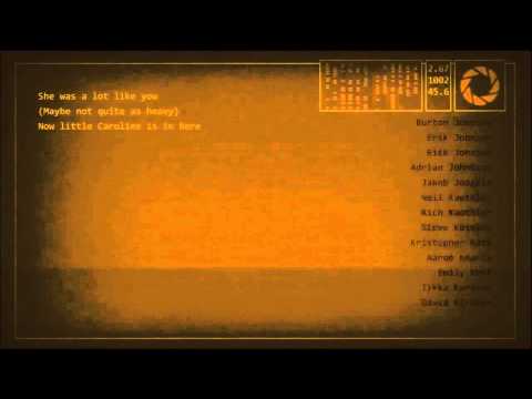 Profilový obrázek - Portal 2: End Credits Song 'Want You Gone' by Jonathan Coulton [1080p HD]