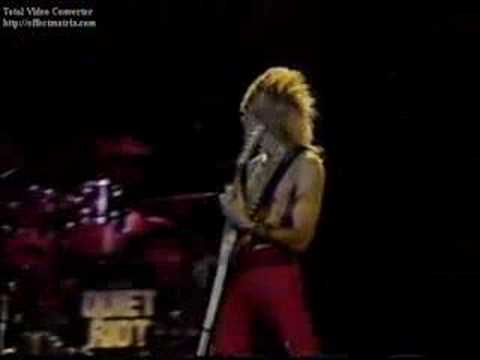 Profilový obrázek - Quiet Riot - Slick Black Cadillac (RockPop in concert, 1983)