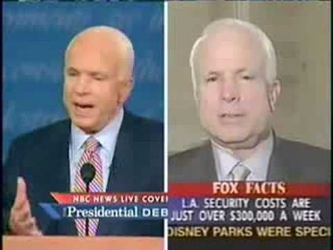 Profilový obrázek - Really John? McCain debates McCain
