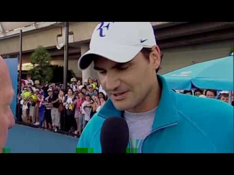 Profilový obrázek - Roger Federer Interview 26/01