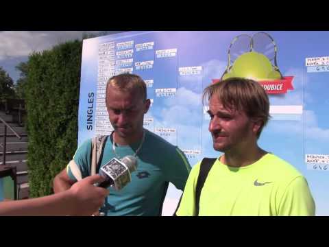 Profilový obrázek - Roman Jebavý a David Novák po finále deblu na turnaji Futures v Pardubicích