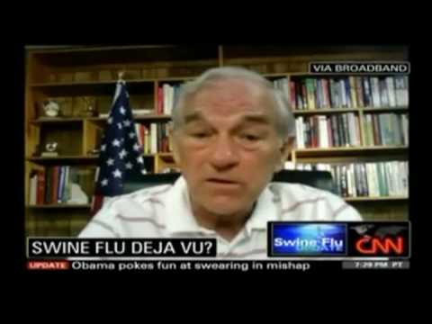 Profilový obrázek - Ron Paul (CNN) Swine Flu: "Scare the People to Death" 5/2/09