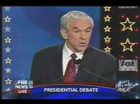 Profilový obrázek - Ron Paul @ Fox Debate Pt.7 1-10-08