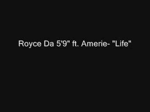 Profilový obrázek - Royce Da 5'9" ft. Amerie- "Life"
