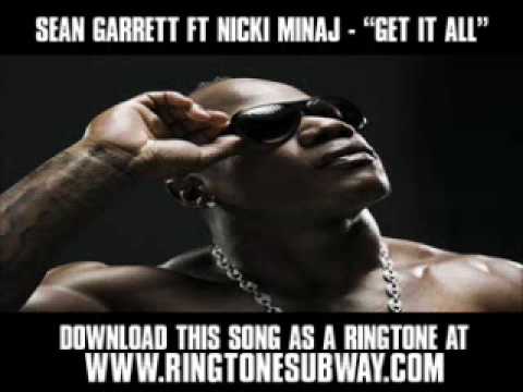 Profilový obrázek - Sean Garrett ft Nicki Minaj - "Get It All" [ New Video + Lyrics + Download ]