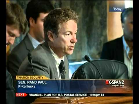 Profilový obrázek - Senator Rand Paul (R-KY) on TSA Pat-Downs