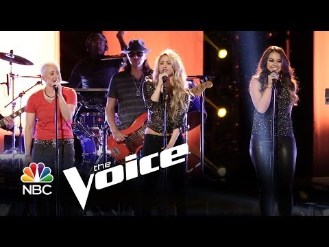 Profilový obrázek - Shakira, Tess Boyer and Kristen Merlin: "The One Thing" (The Voice Highlight)