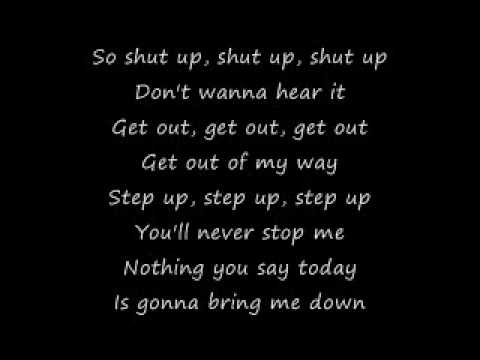 Profilový obrázek - Simple Plan: Shut Up (lyrics)