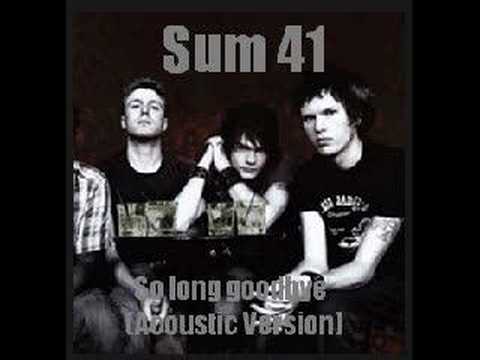 Profilový obrázek - So Long Goodbye - Sum 41