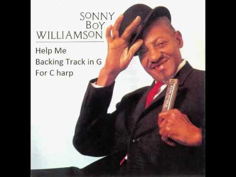 Profilový obrázek - Sonny Boy Williamson - Help Me Backing track in G for C harmonica