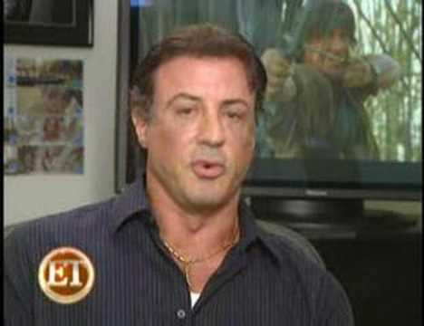 Profilový obrázek - Stallone on ET with Mark Steines