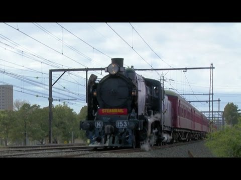Profilový obrázek - Steam Locomotive K153 and the School Holiday Geelong Flyer Part 1 - Australian Steam Trains