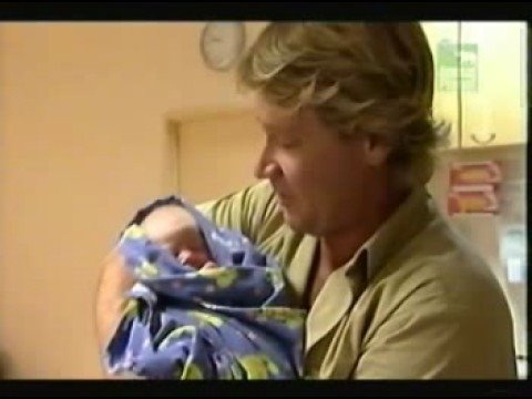 Profilový obrázek - Steve Irwin hears the news about his 2nd child.