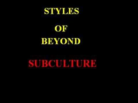 Profilový obrázek - Styles of beyond-Subculture (lyrics)