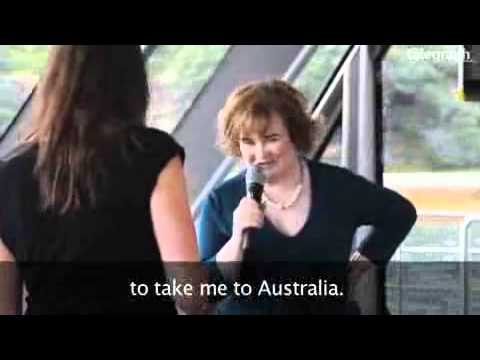 Profilový obrázek - SUSAN BOYLE - Susan Boyle cruises Sydney Harbour