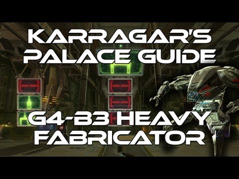 Profilový obrázek - SWTOR Guide | G4-B3 Heavy Fabricator | Karagga's Palace Operation Boss #4 | 8man Mode