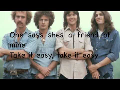 Profilový obrázek - Take it easy-Eagles with lyrics