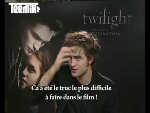 Profilový obrázek - Teemix Robert Pattinson interview (1/4)! Rob talks about Edward Cullen,ideal being and his preparation
