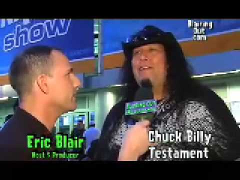 Profilový obrázek - Testament's Chuck Billy talks with Eric Blair @ Namm 2009
