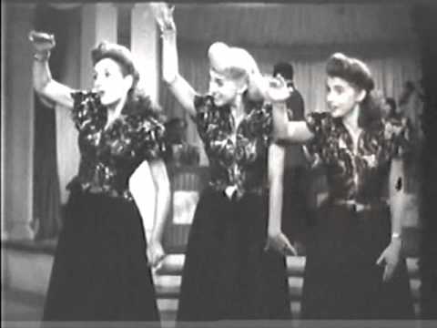 Profilový obrázek - The Andrews Sisters "Sing a Tropical Song"