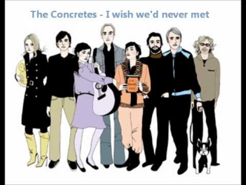 Profilový obrázek - The concretes - I wish we'd never met