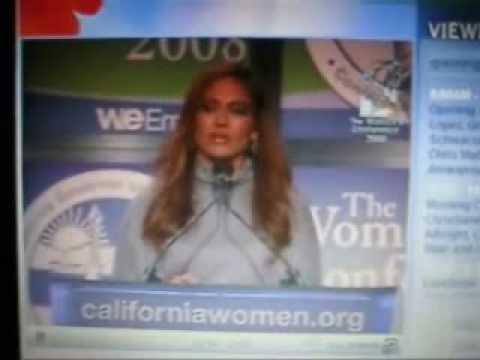 Profilový obrázek - The Womans Conference - Jennifer Lopez speech