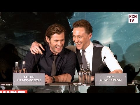 Profilový obrázek - Tom Hiddleston & Chris Hemsworth Interview Thor The Dark World Premier