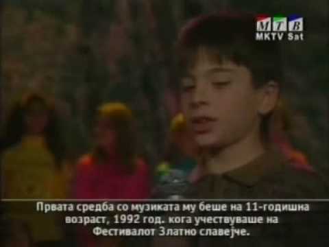 Profilový obrázek - Tose Proeski na Zlatno Slavejce vo 1992