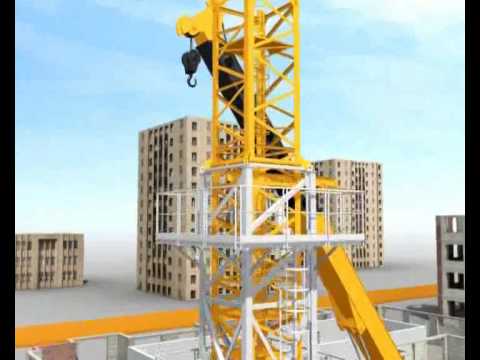 Profilový obrázek - Tower Crane Assembly with Climber Demo