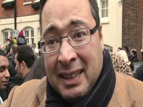 Profilový obrázek - Waseem Wagdi, Egyptian protester. Egyptian Embassy, London. 29.1.11