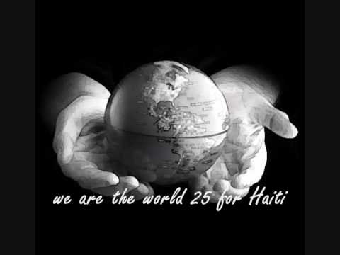 Profilový obrázek - We Are the World 25 for Haiti (download link) (with lyrics)
