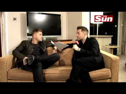 Profilový obrázek - Westlife star Nicky Byrne interviews shane fila on The Sun Showbiz