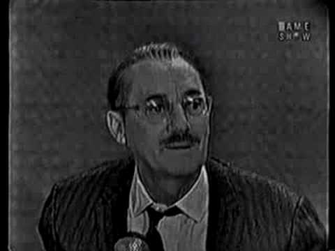 Profilový obrázek - What's My Line?: Judy Grable & Groucho Marx