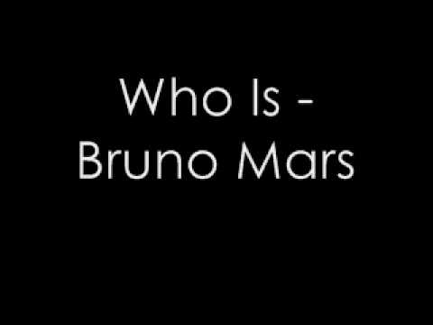 Profilový obrázek - Who Is - Bruno Mars